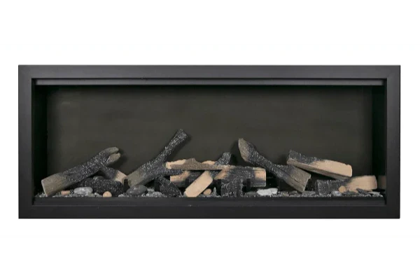 Symmetry Extra Tall Bespoke 50" Indoor Outdoor Built-In Smart Electric Fireplace