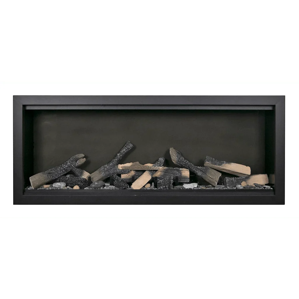 Amantii Symmetry Extra Tall Bespoke 74" Indoor Outdoor Built-In Smart Electric Fireplace | SYM-74-XT-BESPOKE