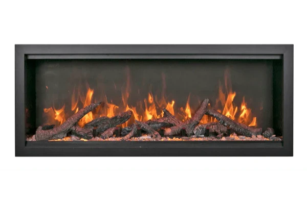 Symmetry Extra Tall Bespoke 50" Indoor Outdoor Built-In Smart Electric Fireplace