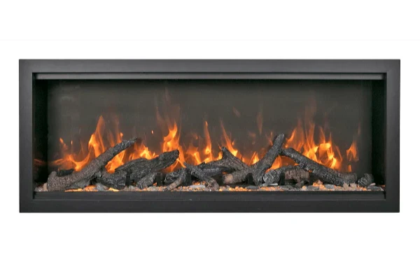 Symmetry Extra Tall Bespoke 50" Indoor Outdoor Built-In Smart Electric Fireplace