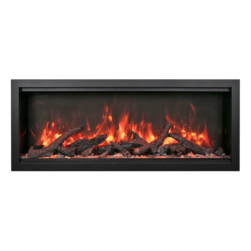 Symmetry Extra Tall Bespoke 50" Indoor Outdoor Built-In Smart Electric Fireplace