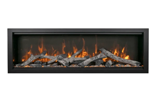 Symmetry Extra Tall Bespoke 50" Indoor Outdoor Built-In Smart Electric Fireplace
