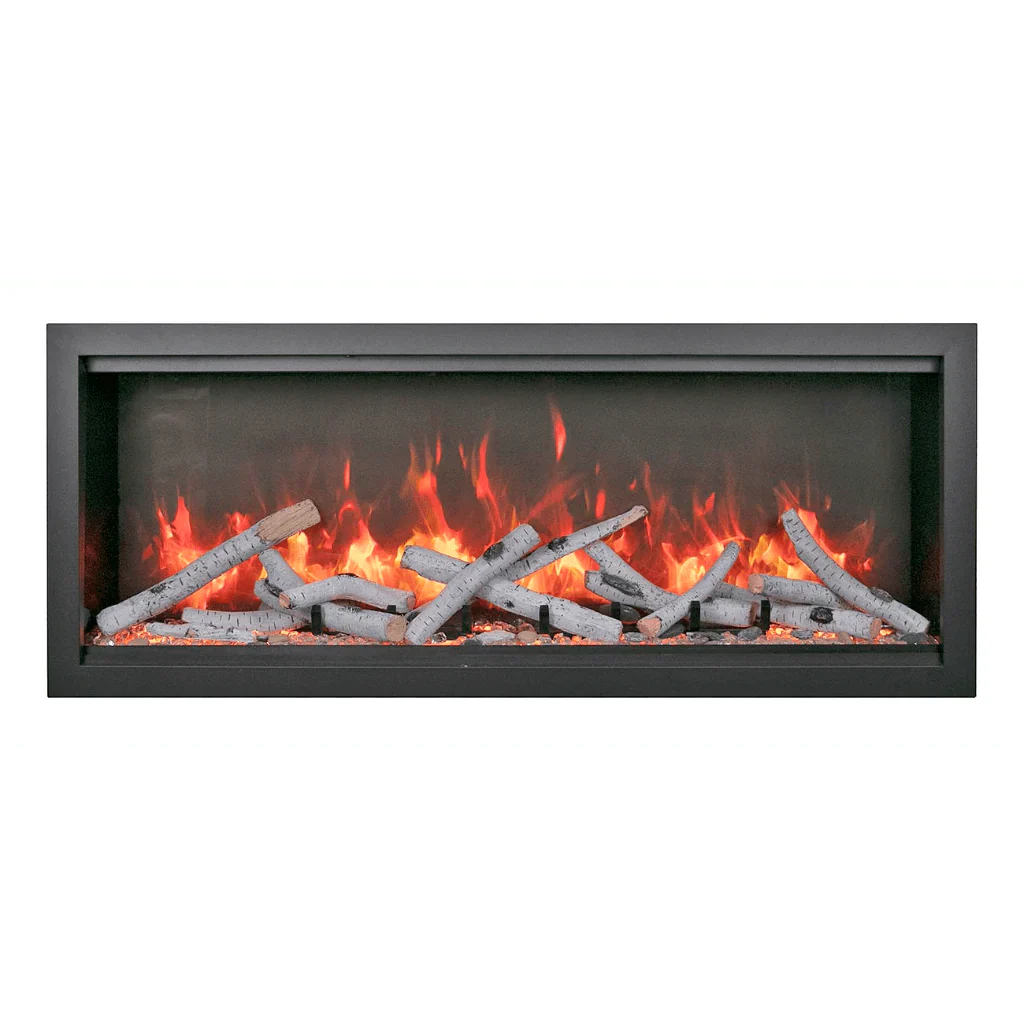 Symmetry Extra Tall Bespoke 60" Indoor Outdoor Built-In Smart Electric Fireplace