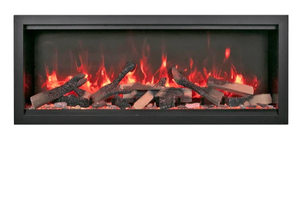 Symmetry Extra Tall Bespoke 50" Indoor Outdoor Built-In Smart Electric Fireplace