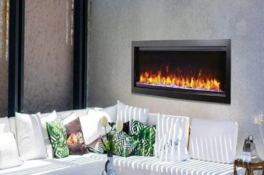 Symmetry Bespoke 60" Indoor Outdoor Built-In Smart Electric Fireplace