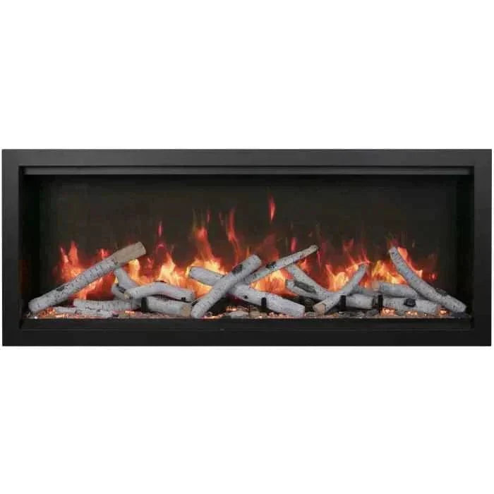 Symmetry Xtra Tall Bespoke 88" Indoor Outdoor Built-In Smart Electric Fireplace