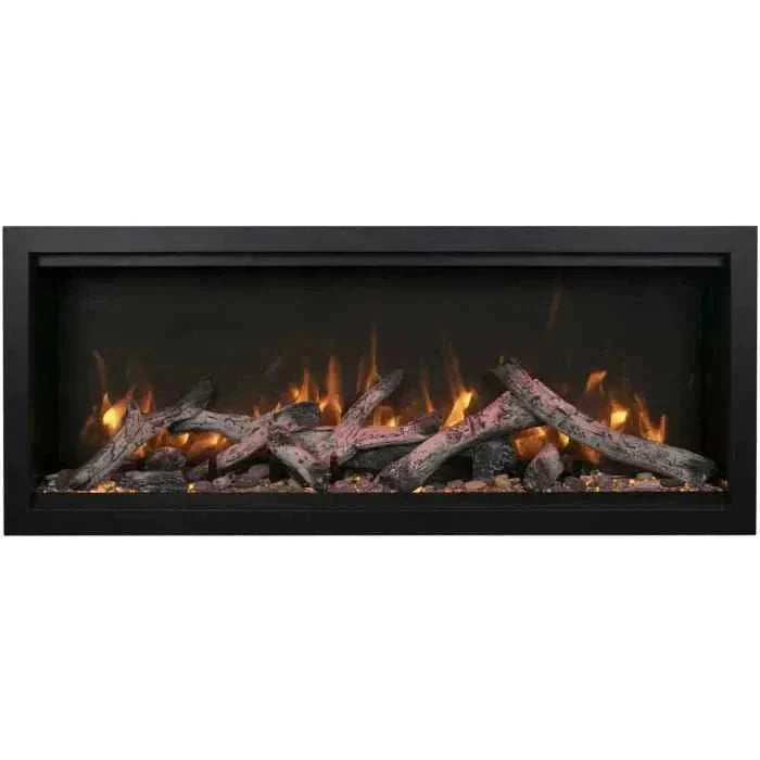 Symmetry Xtra Tall Bespoke 88" Indoor Outdoor Built-In Smart Electric Fireplace