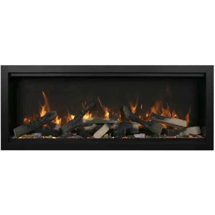 Symmetry Xtra Tall Bespoke 88" Indoor Outdoor Built-In Smart Electric Fireplace