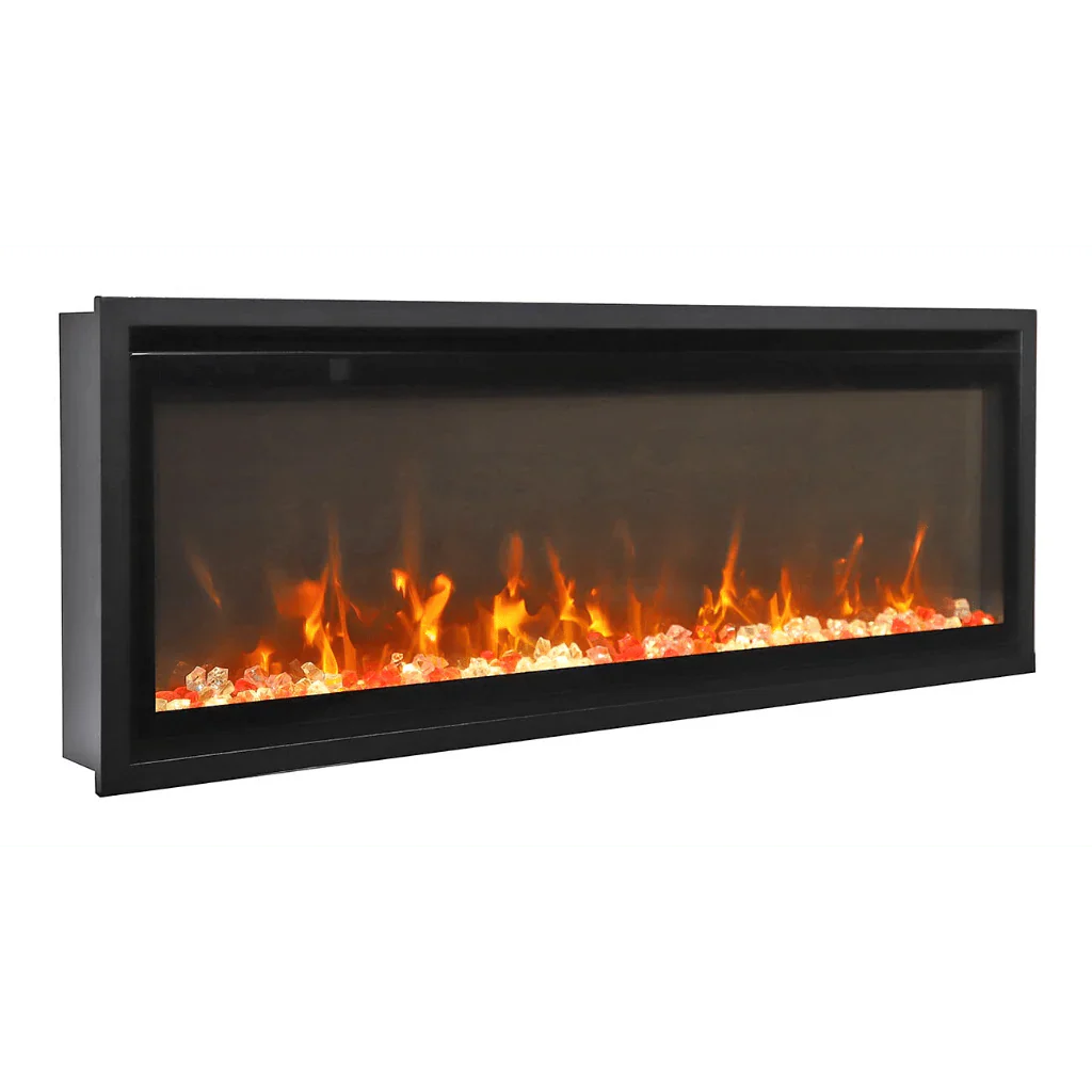 Symmetry Xtra Slim 42" Indoor Outdoor Built-In Smart Electric Fireplace