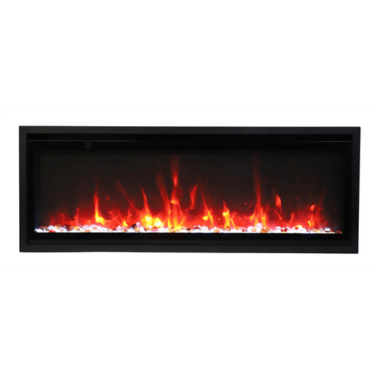 Symmetry Xtra Slim 42" Indoor Outdoor Built-In Smart Electric Fireplace