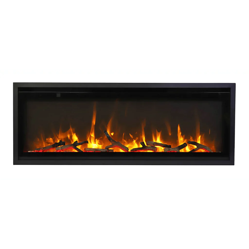 Symmetry Xtra Slim 50" Indoor Outdoor Built-In Smart Electric Fireplace