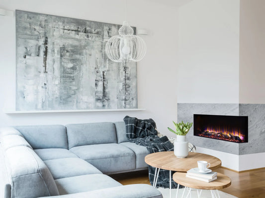 SimpliFire Scion Trinity 55" 3-Sided Linear Electric Fireplace