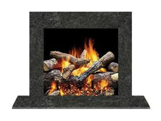 MBSGMS2PK1 Set 2 Single-Pack Steel Gray Granite Stone Surround