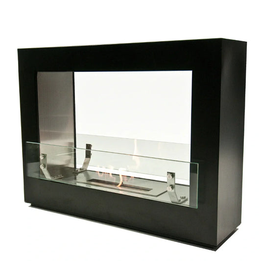 Rogue 2.0 Double Sided 36" White Ethanol Fireplace