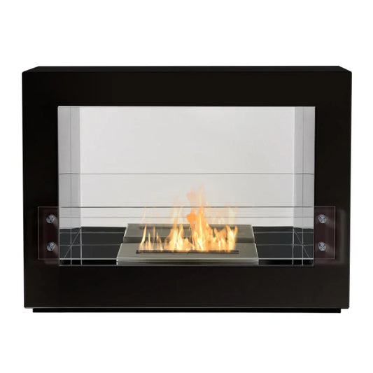Rogue 2.0 Single Sided 36" Black Ethanol Fireplace