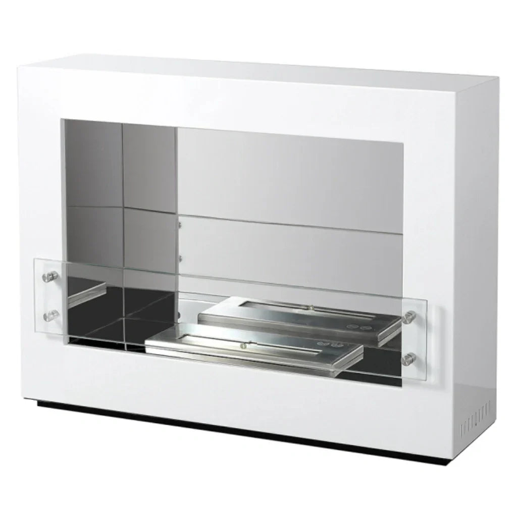 Rogue 2.0 Single Sided 36" White Ethanol Fireplace