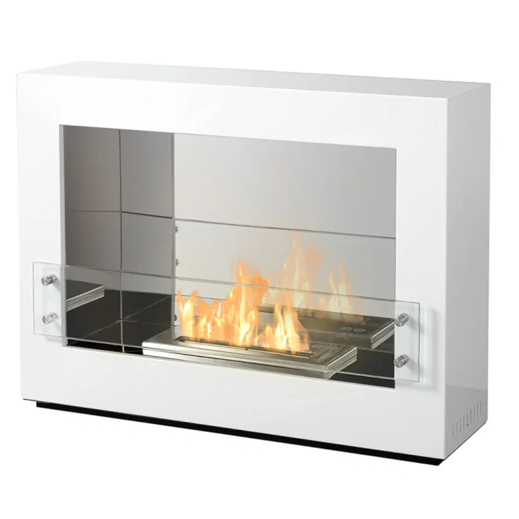Rogue 2.0 Single Sided 36" White Ethanol Fireplace