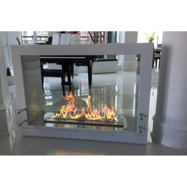 Rogue 2.0 Single Sided 36" Black Ethanol Fireplace