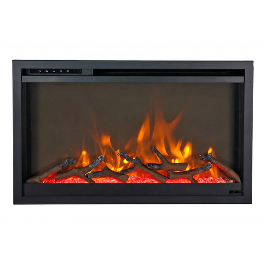 Traditional Xtraslim 33" Smart Electric fireplace