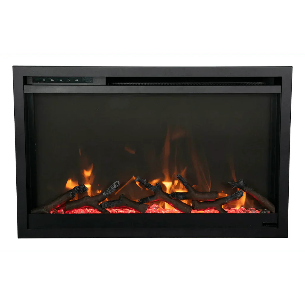 Amantii Traditional Xtraslim 33" Smart Electric Fireplace | TRD-33-XS