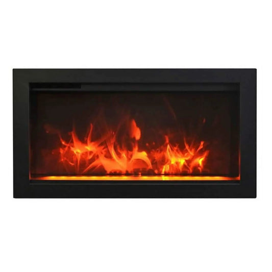 Traditional 26" Indoor Outdoor Built-In Smart Electric fireplaceInsert