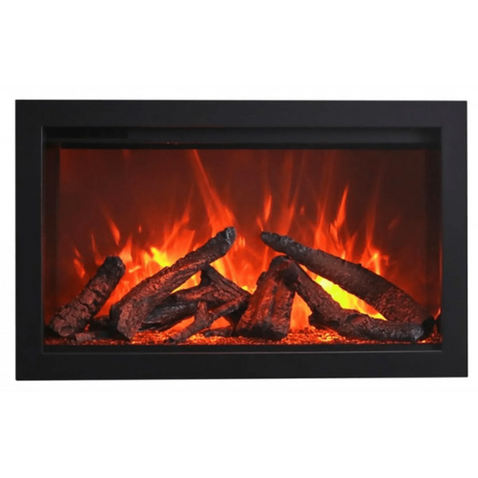Traditional 30" Indoor Outdoor Built-In Smart Electric fireplaceInsert