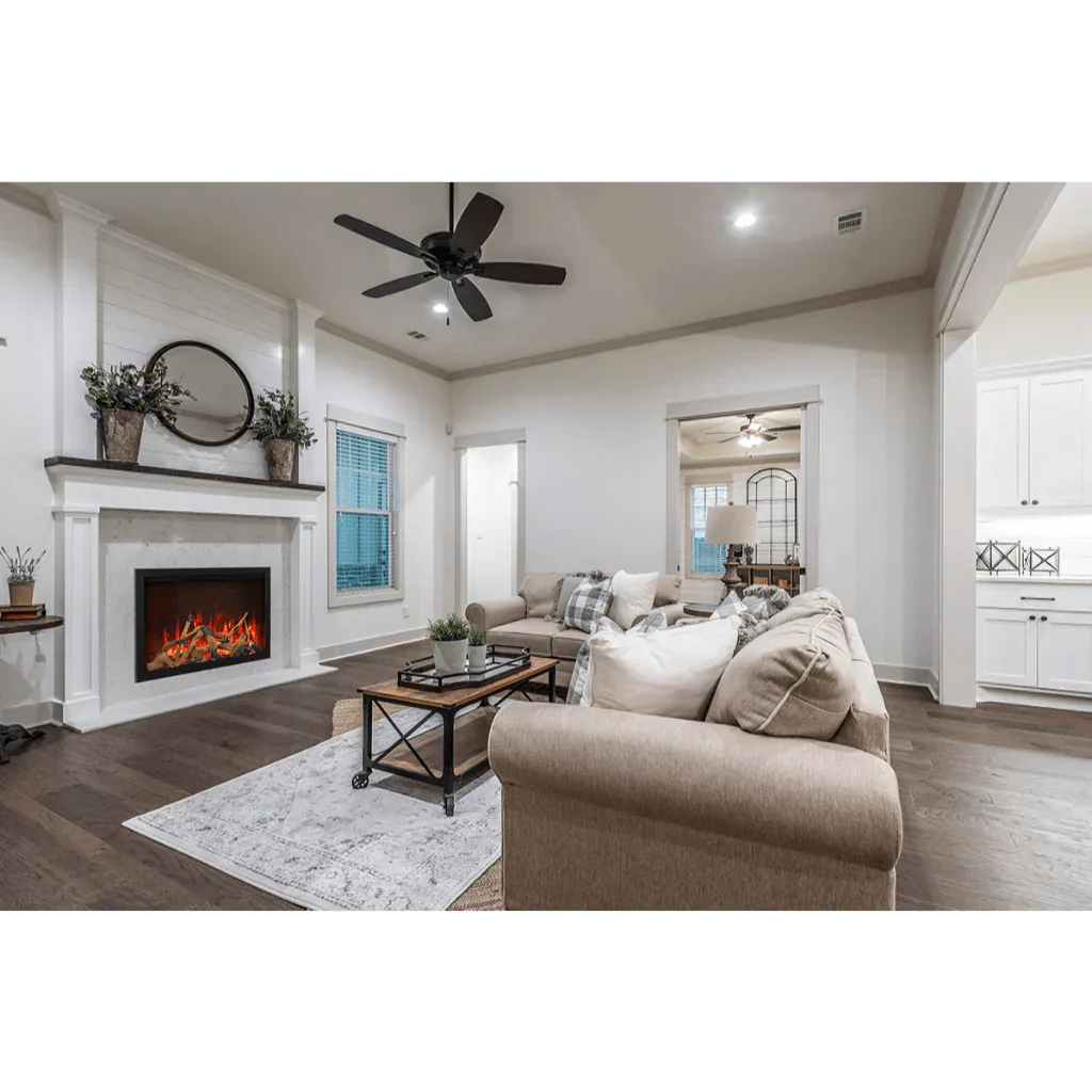 Bespoke 33" Smart Indoor/Outdoor Electric Fireplace Insert