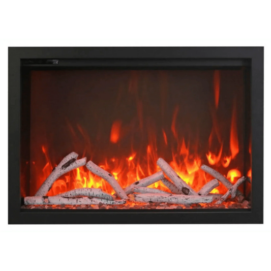 Traditional 38" Indoor Outdoor Built-In Smart Electric fireplaceInsert