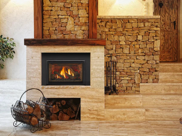 Majestic Trilliant Small 35" Traditional Direct Vent Natural Gas Fireplace Insert with IntelliFire Touch Ignition System