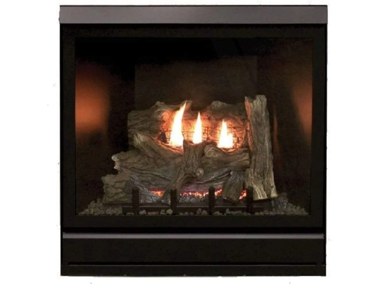 Empire White Mountain Hearth Tahoe Clean Face 36" Direct Vent Deluxe Gas Fireplace with IPI Control and On/Off Switch