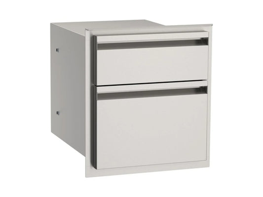 AOG 30" Stainless Steel Access Door with Double Drawer
