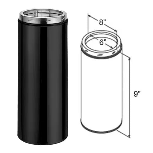 DuraVent DuraTech 5" to 8" Diameter Round Chimney Pipe