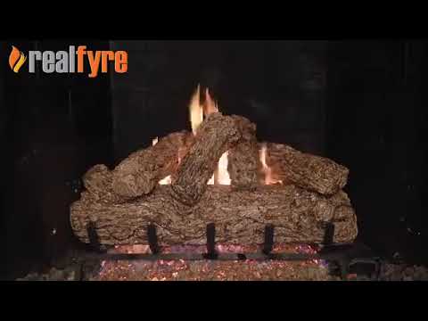 Rustic Oak Gas Log Set