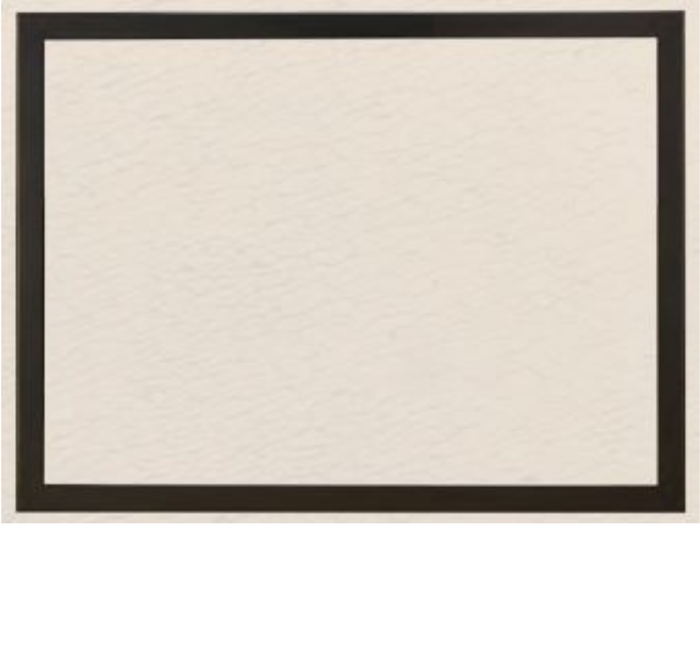 Empire White Mountain Hearth 1.5" Oil Rubbed Bronze Rectangle Front for 48" Tahoe Clean Face Luxury Direct Vent Fireplace