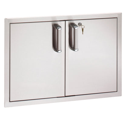 Fire Magic Premium Flush Double Access Doors, Reduced Height