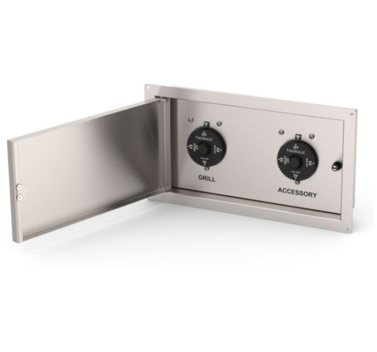 Fire Magic 5521-12T 1-Hour Stainless Steel Double Gas Timer Box