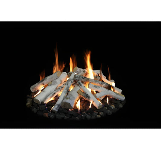 Grand Canyon Round Flat Stack Outdoor Propane Fire Pit Stack Kit