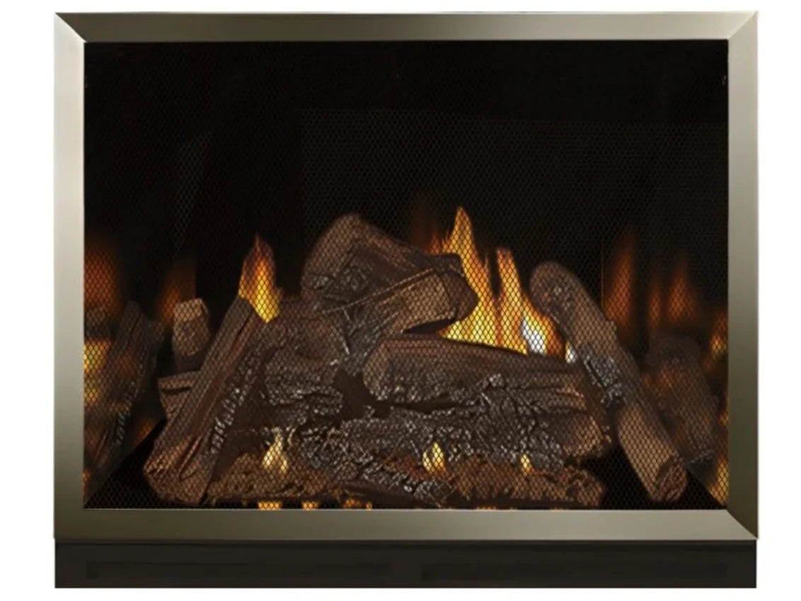Empire White Mountain Hearth Tahoe Clean Face 36" Direct Vent Traditional Luxury Gas Fireplace with Millivolt Control and On/Off Switch