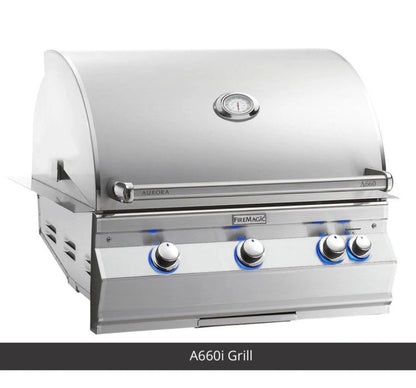Fire Magic Contemporary Pizza Oven Island, Refrigerator Cut-Out (35 x 77 inch)