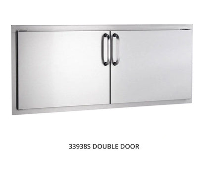 Fire Magic Contemporary Choice Island for C650 Grill, Double Drawer Cut-Out (31 x 82 inch, Smoke)