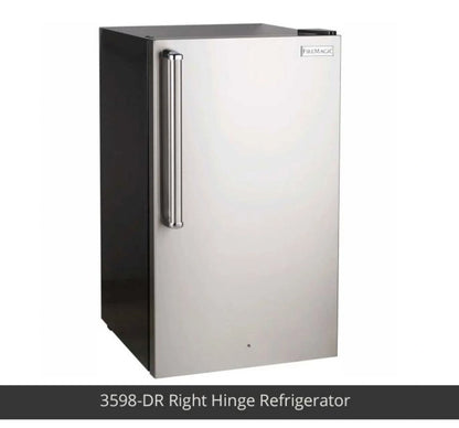 Fire Magic Contemporary Pizza Oven Island, Refrigerator Cut-Out (35 x 77 inch)