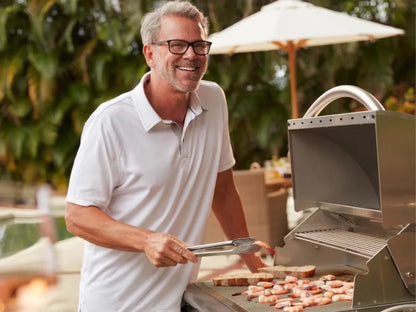 Blaze LTE+ 32" 4-Burner Built-In Propane Gas Grill w/ Lift-Assist Hood & Rear Infrared Burner