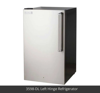 Fire Magic Contemporary Grill Island for E790/A790 Grill, Refrigerator Cut-Out (35 x 115 inch)