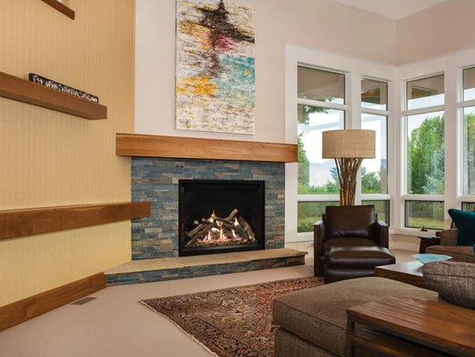 Empire White Mountain Hearth Rushmore Clean Face 40" Direct Vent Gas Fireplace with TruFlame Control System