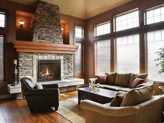 Empire Hearth Rushmore Clean Face 50" Direct Vent Gas Fireplace with TruFlame Control System