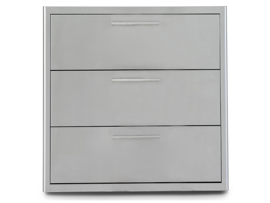 30" TRIPLE drawer