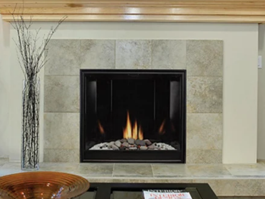 Empire White Mountain Hearth Tahoe Clean Face 36" Direct Vent Premium Contemporary Gas Fireplace with IPI Control and On/Off Switch