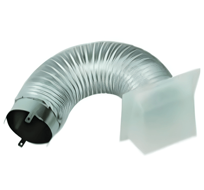 Superior 4" Air Kit with Collar, Hood & 3' Flex Combustion Air Kit