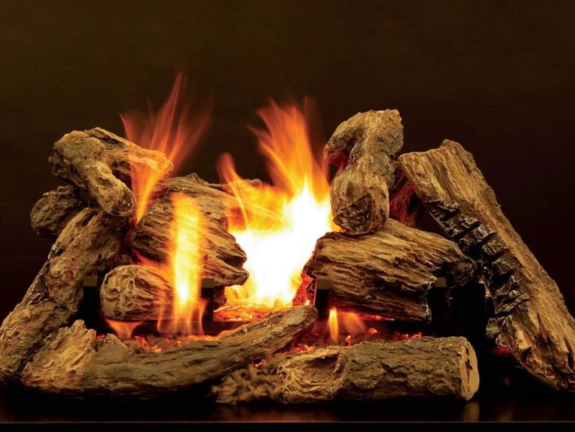 Empire White Mountain Hearth Elite 18" Radiant Vented Burner with Millivolt Control and On/Off Switch