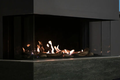Amantii Sierra Flame 38" TOSCANA 3-Sided Natural Gas Fireplace | TOSCANA-38-NG